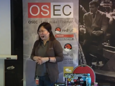 OSEC Barcamp - Overview of ManageIQ project and community by Carol Chen  image